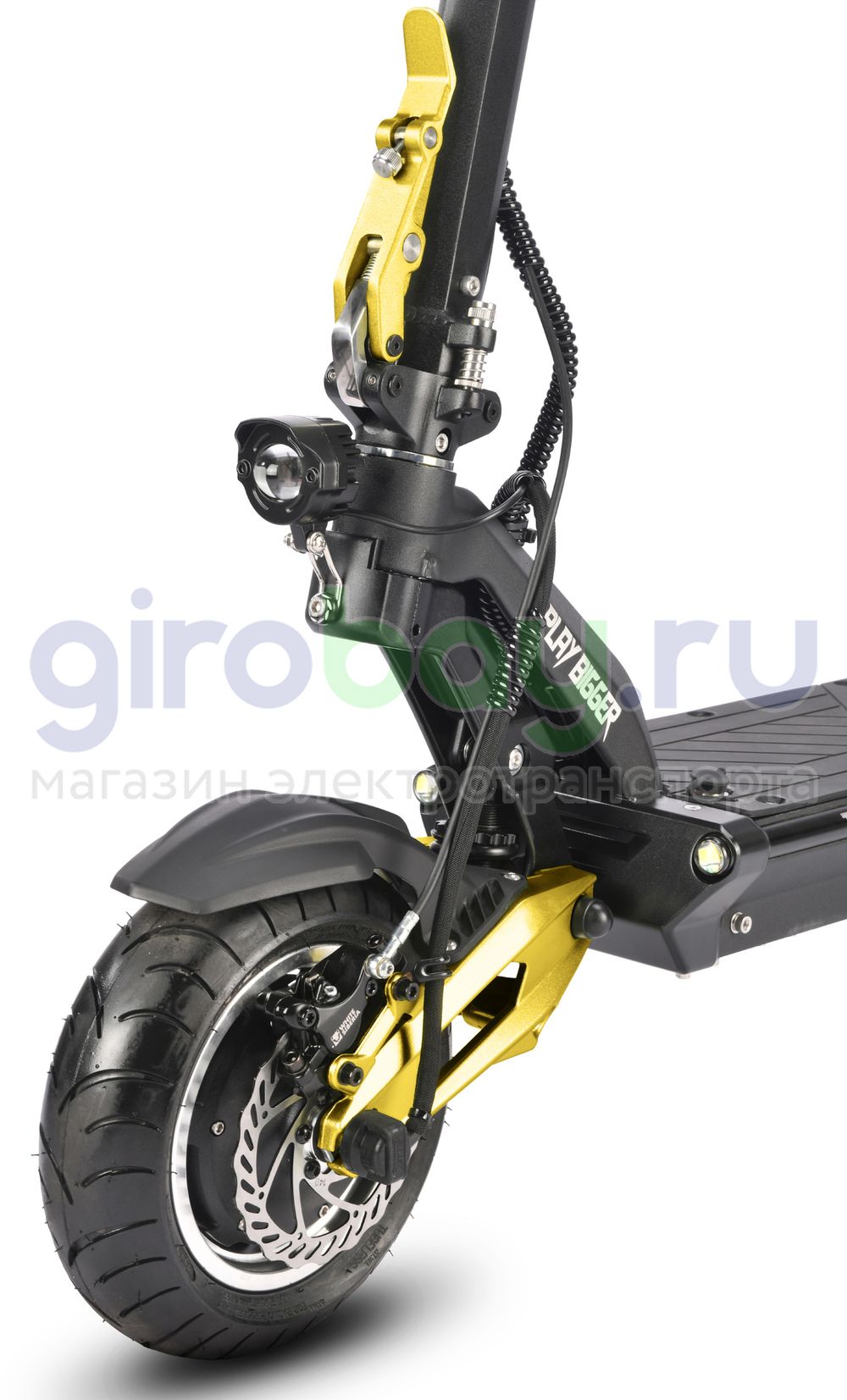 Электросамокат WHITE SIBERIA NERPA PRO 3600W Siberian Gold (золотой) фото 28 фото №33