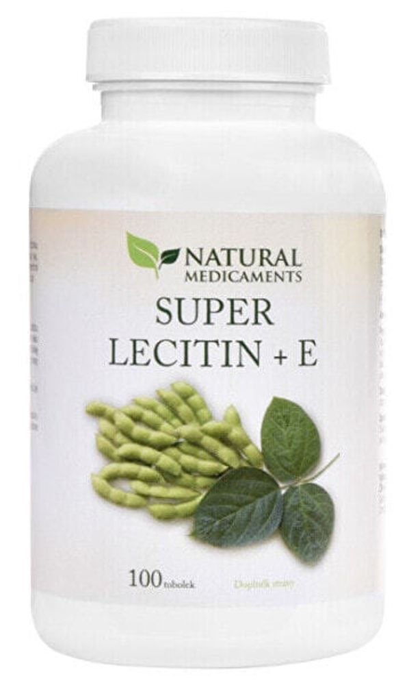 Антиоксиданты Супер Лецитин + E 100 капсул.