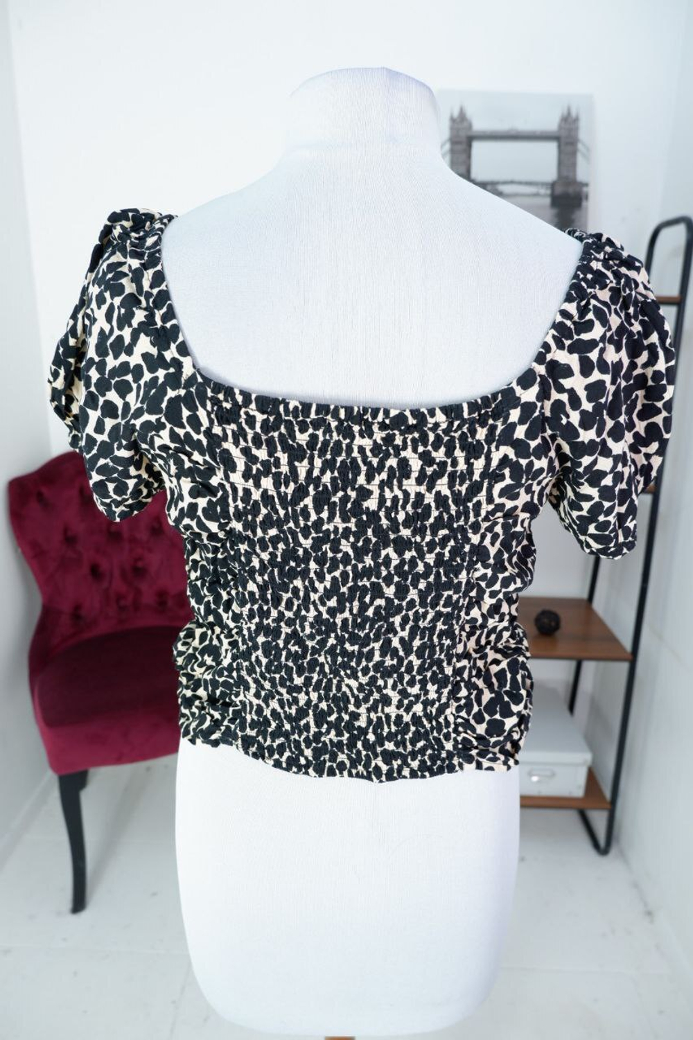 Блузка H&M пестрая 48 размер