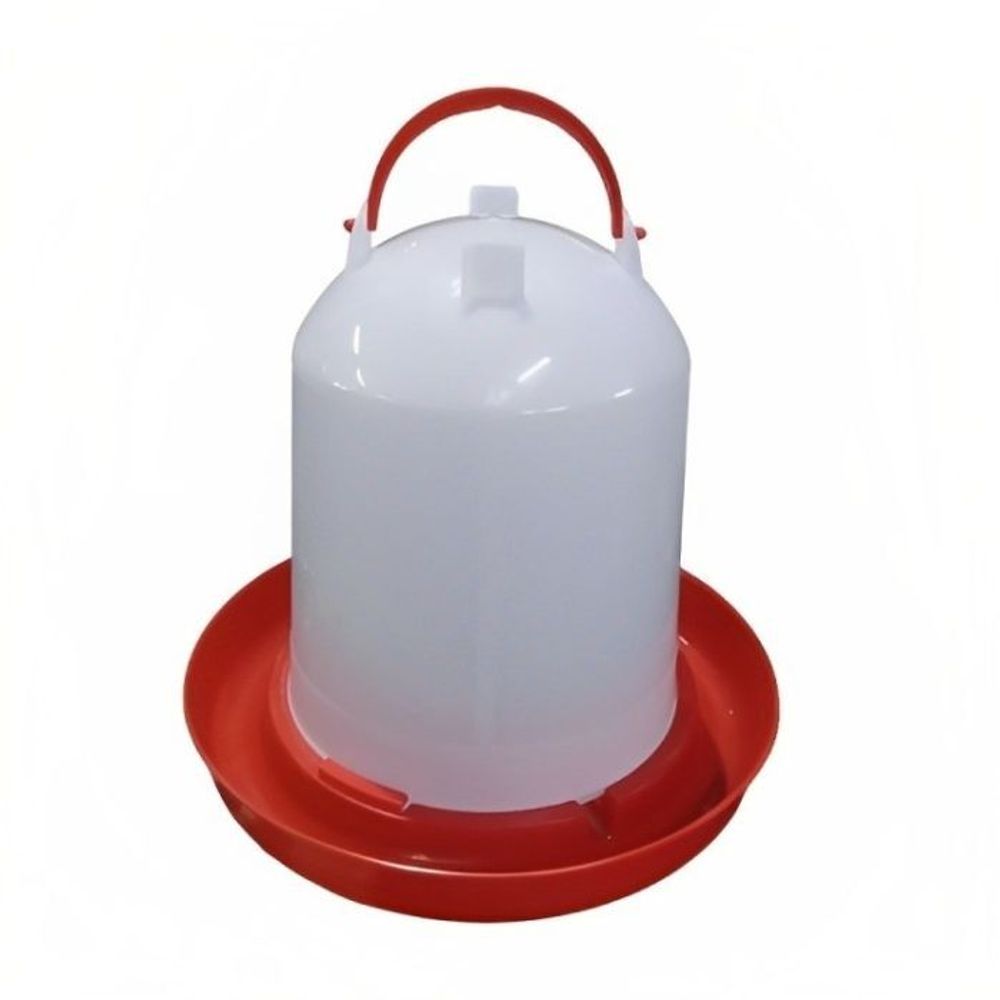 Поилка вакуумная, на 7 литров, с пробкой