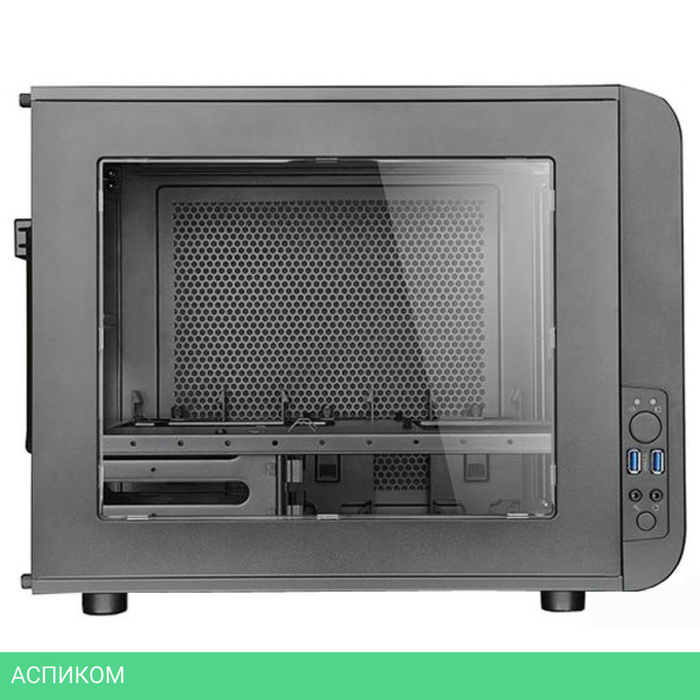 Корпус Thermaltake Core V21 без БП mATX Black (CA-1D5-00S-1WN)