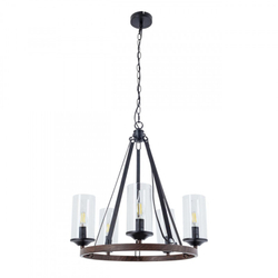 Подвесная люстра Arte Lamp A7014SP-5BK