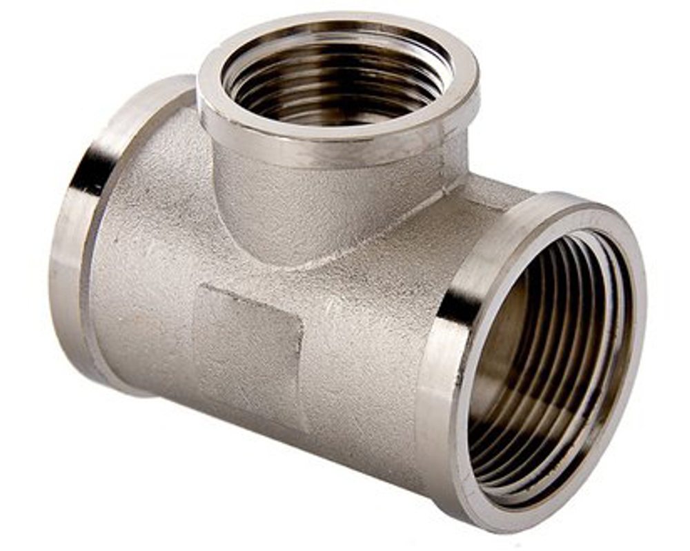 НИКЕЛЬ Тройник 1"1/4г х 1"г х 1"1/4г  ViEiR  (30/2шт)