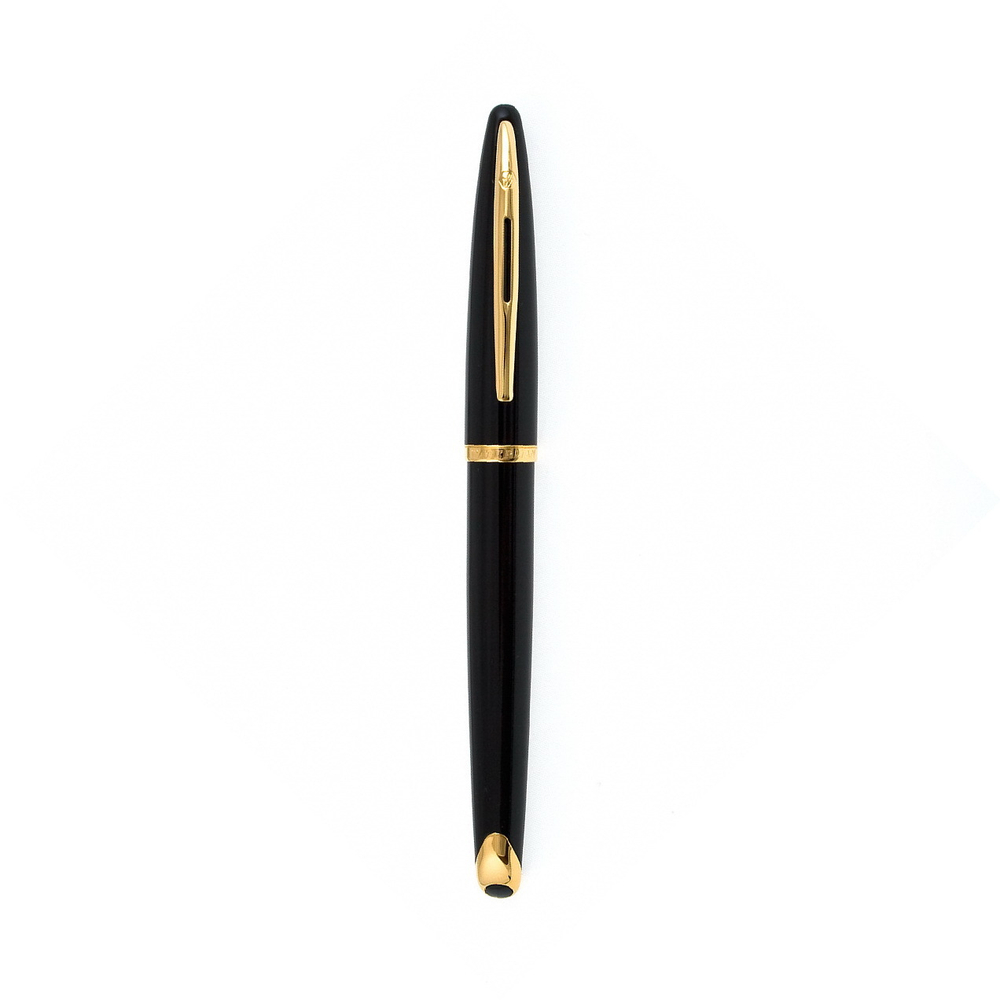 Перьевая ручка Waterman Carene, цвет: Black GT, перо: F