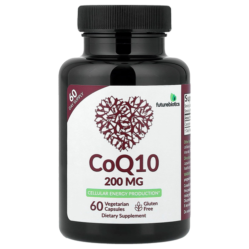 Futurebiotics, коэнзимQ10, 200 мг, 60 вегетарианских капсул
