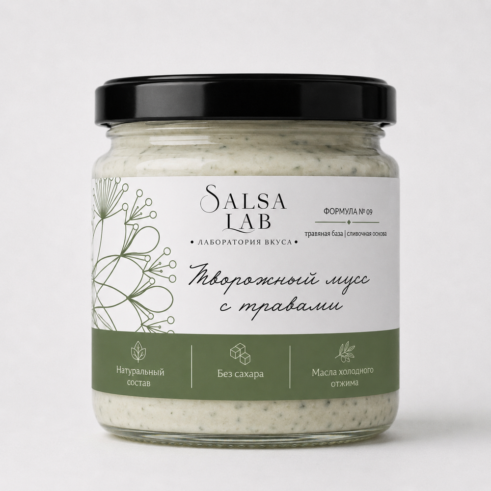 Salsa творожный мусс с травами