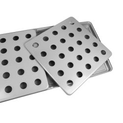 Полукрышка с отверстиями под стаканчики для поддона