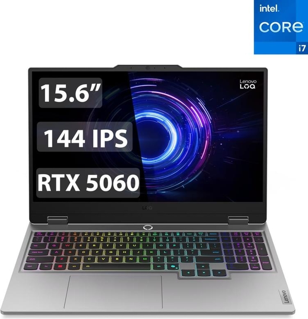 Ноутбук Lenovo LOQ 15IRX10 15.6" / 24 Гб / SSD 512 Гб / Без ОС / 83JE002DRK