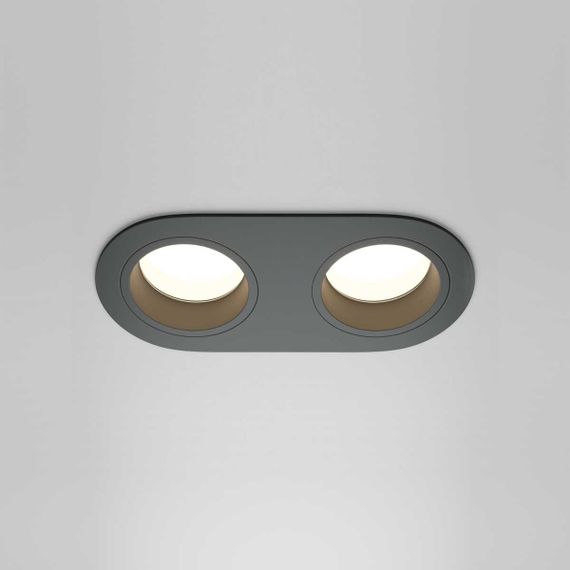 Встраиваемый светильник Maytoni Technical DL126-02-GU10-B