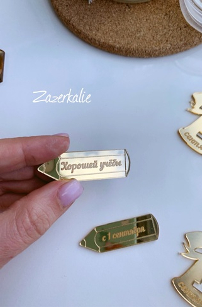 Карандашики мини на капкейки, 5 шт