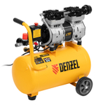 Компрессор DLS950/24 безмаслянный малошумный 950 Вт, 165 л/мин,ресивер 24 л// Denzel