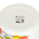 Салатник эмал сталь, кругл, 3 шт, 1,1.9,2.5 л, с крыш, Цветное печенье, Керчь