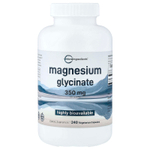 Micro Ingredients, глицинат магния, 240 вегетарианских капсул (175 мг в 1 капсуле)