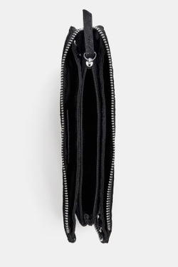 ZARA СУМКА С ЗАКЛЕПКАМИ, ЧЕРНЫЙ