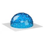 Шар скалодром (диам. 3 м), выс. 1,75 м