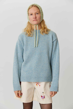 Мини-косынка яблочного цвета