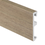 Напольный плинтус SALAG ALPHA 80 Idaho Oak (Дуб Айдахо) (80х16х2400мм)