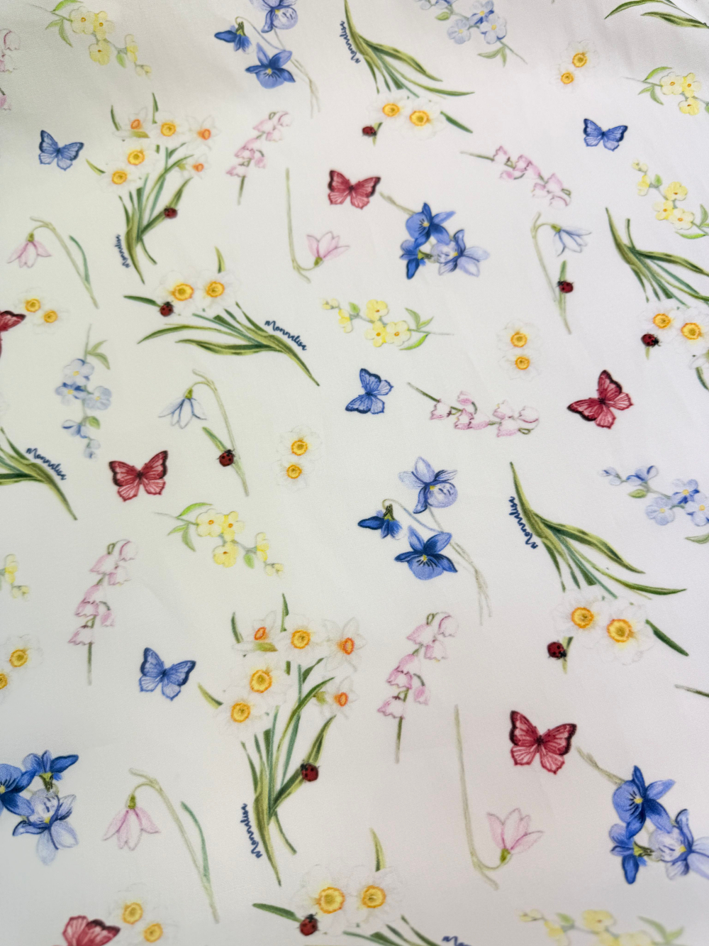 Ткань хлопок100% Monnalisa (Италия) ш-150см 1 м