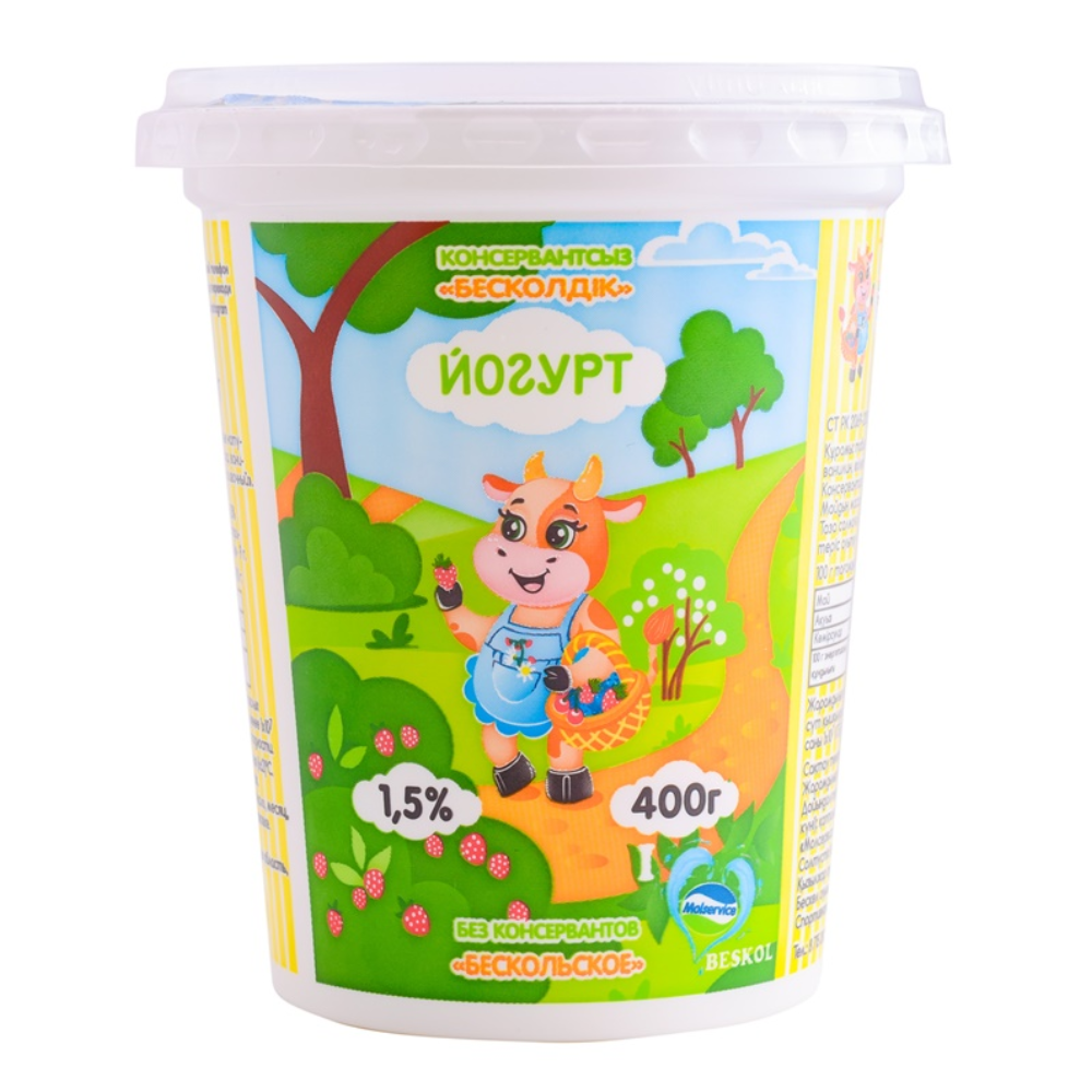 Йогур Molservice 1.5% 400 мл
