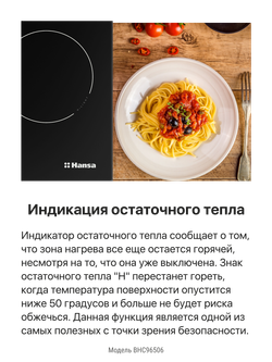 Электрическая панель Hansa BHC96506