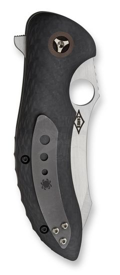 Складной нож Spyderco Magnitude Flipper C212CFP c клинком из стали CPM-S30V, рукоять карбон