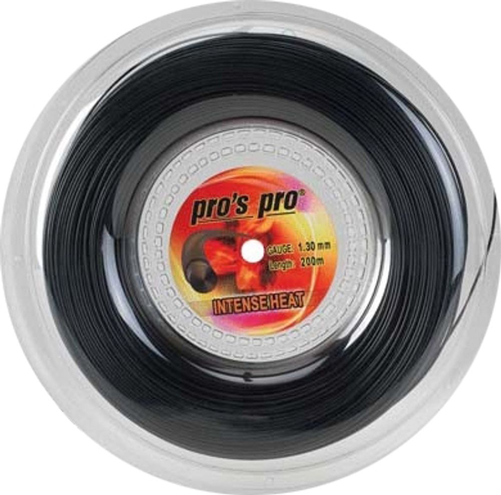 Теннисные струны Pro&#39;s Pro Intense Heat (200 m) - черный