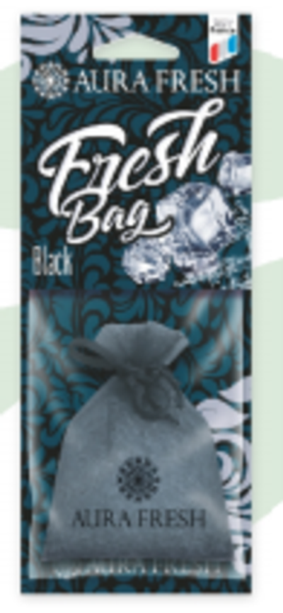 Аром-р AURA FRESH FRESH BAG BLACK Ароматизатор воздуха мешочек