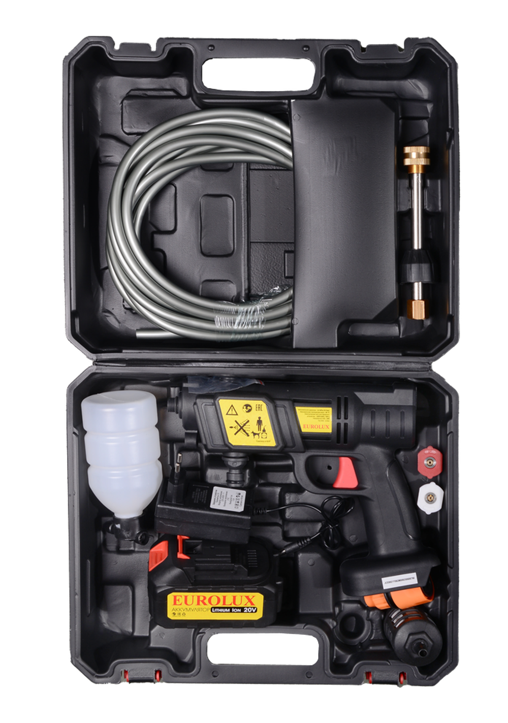 Мойка аккумуляторная M-20Li Eurolux (с 1 АКБ и ЗУ в комплекте)