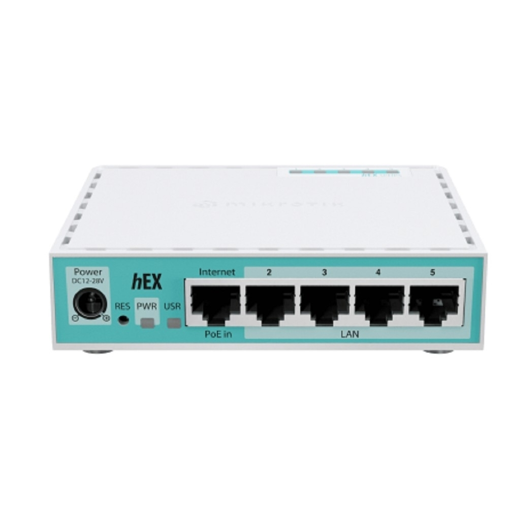 Маршрутизатор MikroTik E50UG hEX Refresh Маршрутизатор 5*1Gbit RJ45, 512MB RAM, Dual-core CPU, USB