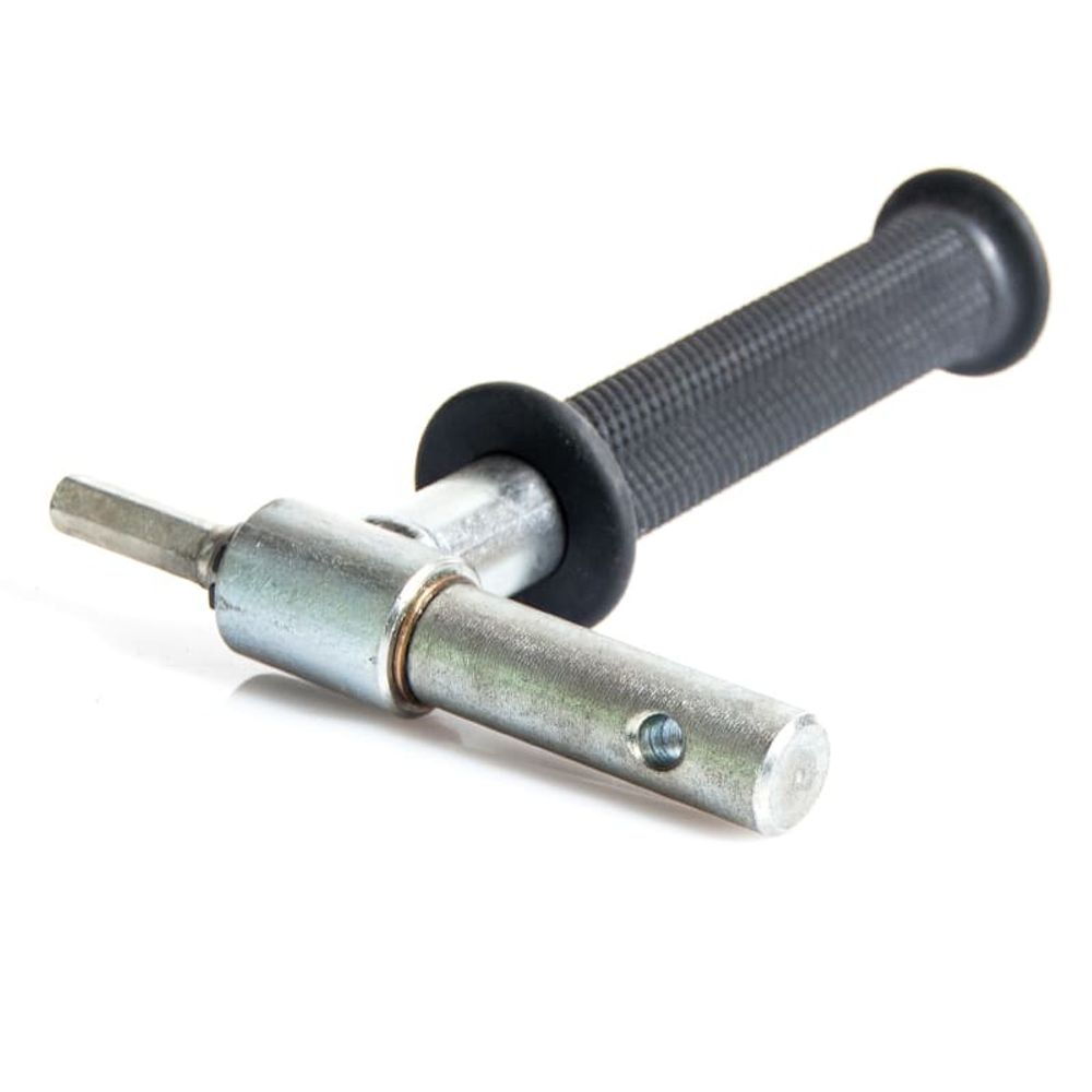 Адаптер ледобура под шуруповерт 20 мм с резиновой ручкой