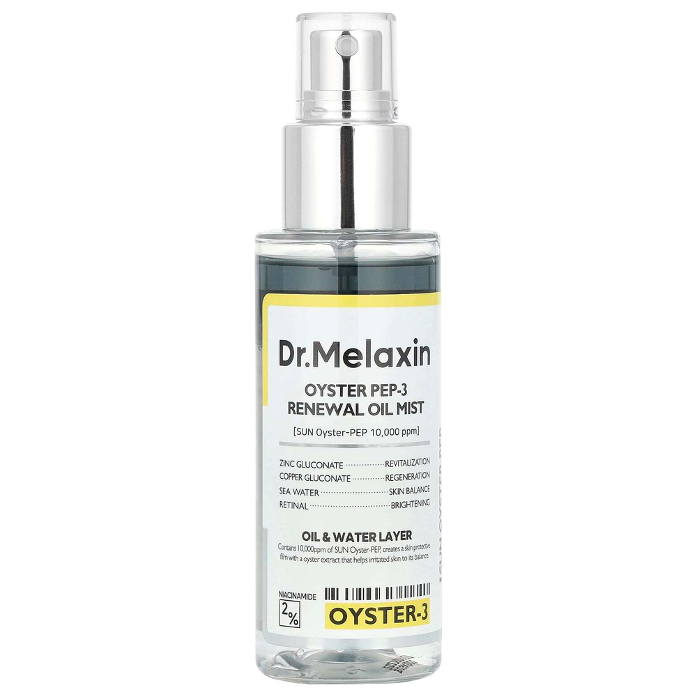 Dr.Melaxin, Oyster Pep-3 восстанавливающий масляный спрей, 100 мл (3,38 жидк. унц.)