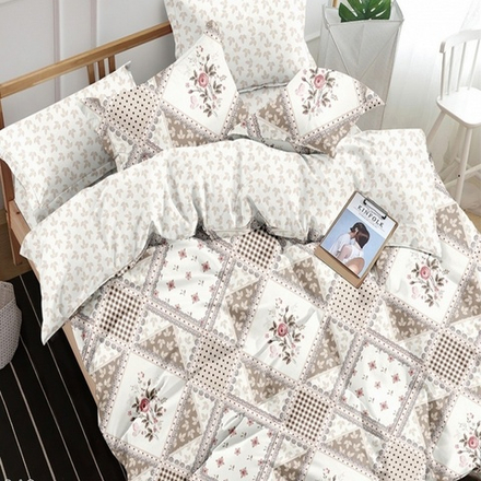 Комплект постельного белья "П37. IM1018", поплин, 100% хлопок, Россия.