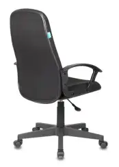 Кресло руководителя Бюрократ CH-808LT черный 3C11 крестов. пластик