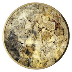 5079/50L L-VISION ODL24 209 зол/серо-бежевый/металл/натур.камень/акрил Настенный светильник с переключ.цветов.темпер. LED 50W 3000К/4000K/6000K BERGI