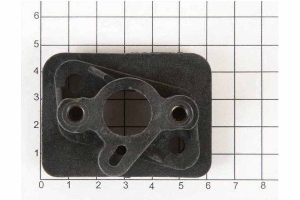 Переходник (теплоизолятор) карбюратора на бензотриммер 43/52 см.куб