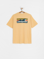 Футболка Patagonia Boardshort Logo Pocket Responsibili жёлтая
