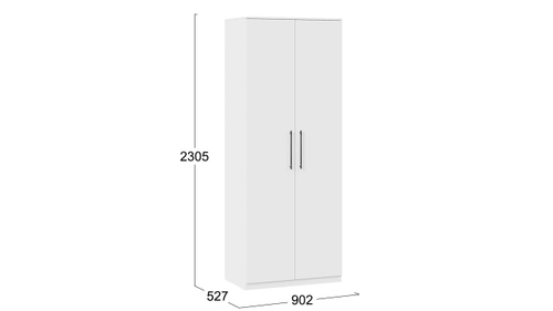 Шкаф для одежды «Агата» исп. 2