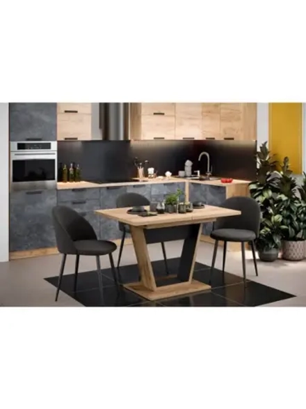 Стол кухонный обеденный раздвижной 120х80х75,5 см