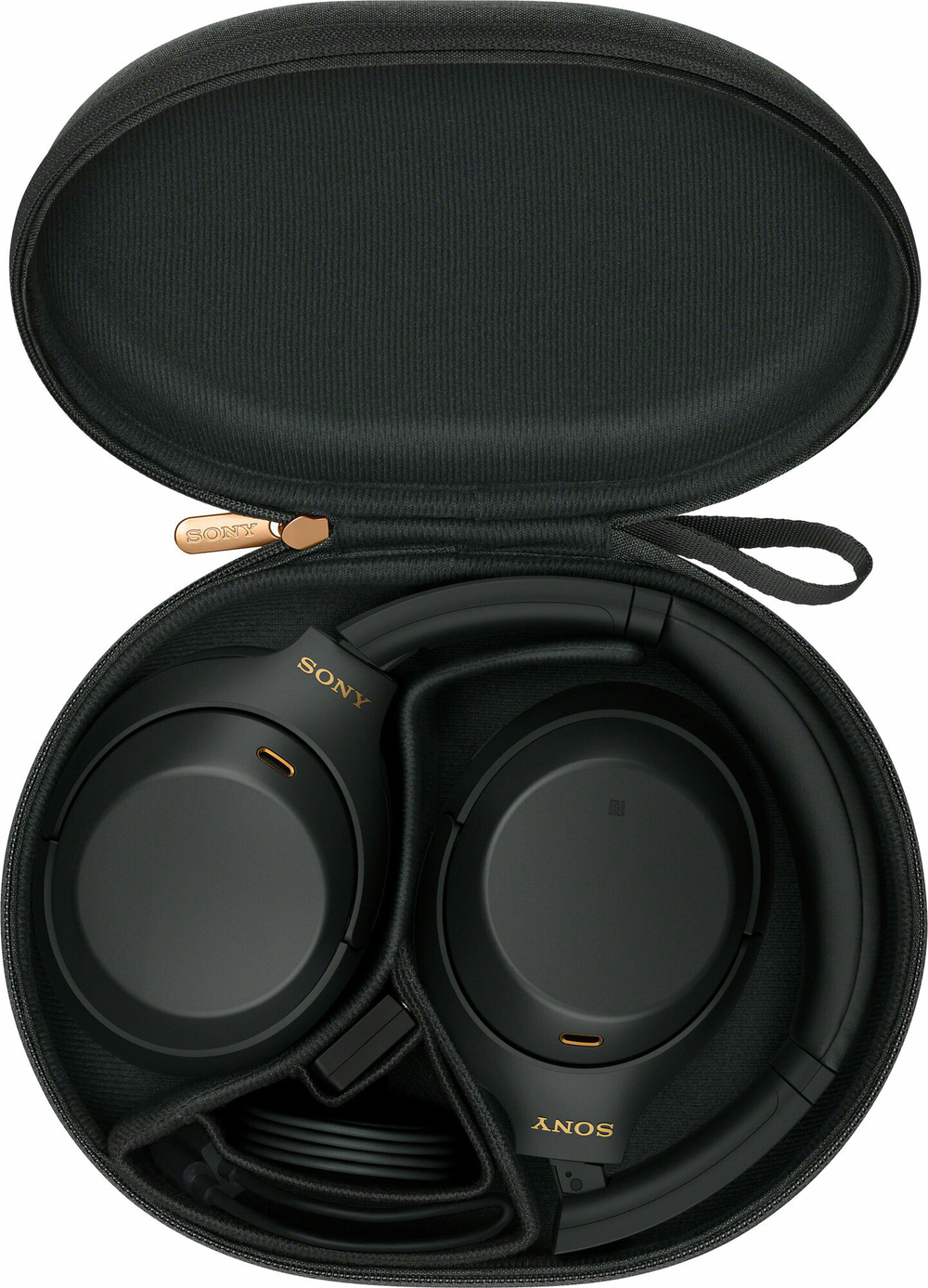 Беспроводные наушники с шумоподавлением Sony WH-1000XM4, Black | Черный