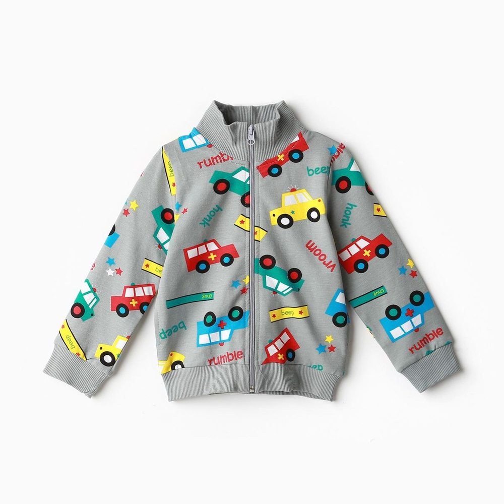 Толстовка для мальчика, цвет серый, р. 86 9929050 (BONITO)