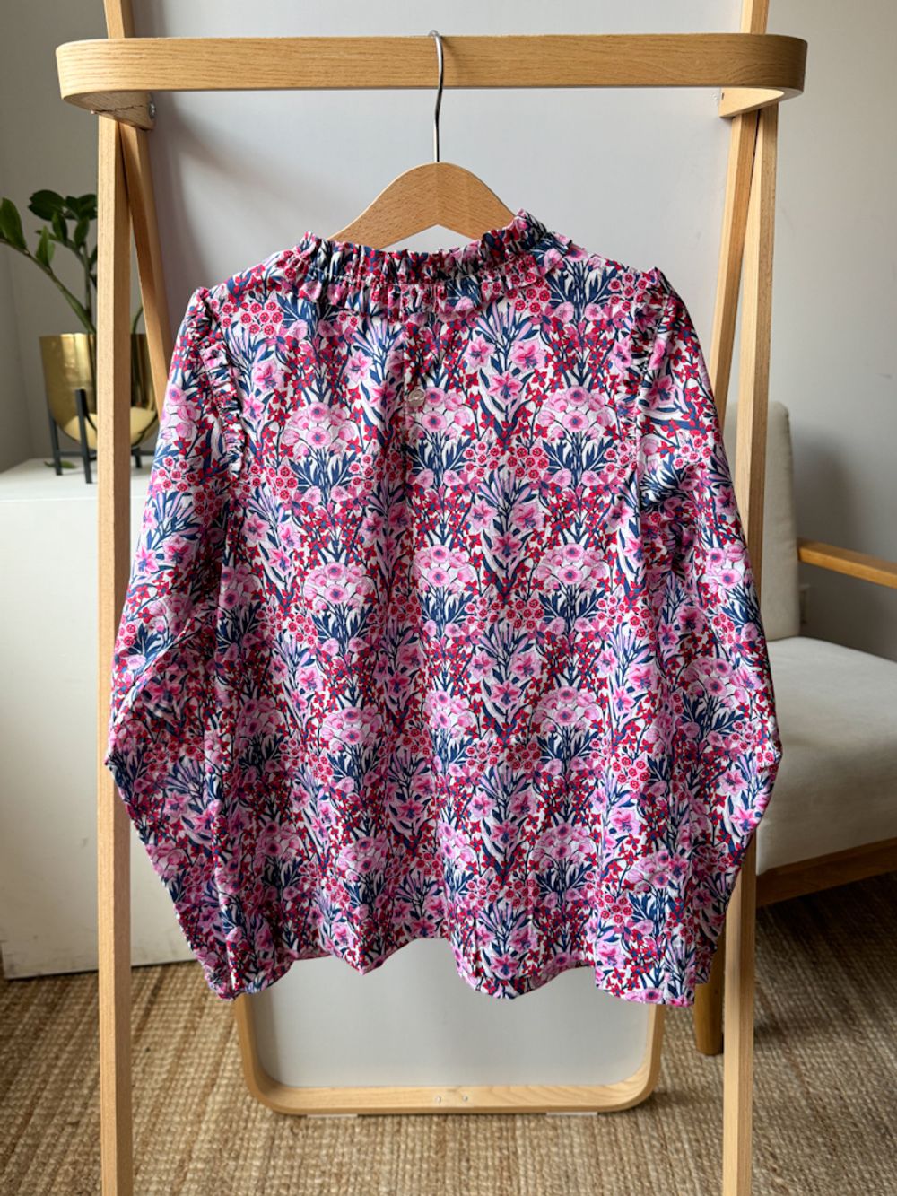 Хлопковая блузка Jacadi, 140