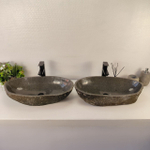 Раковина из речного камня ПАРА! RS-65544 65*33*15 0866