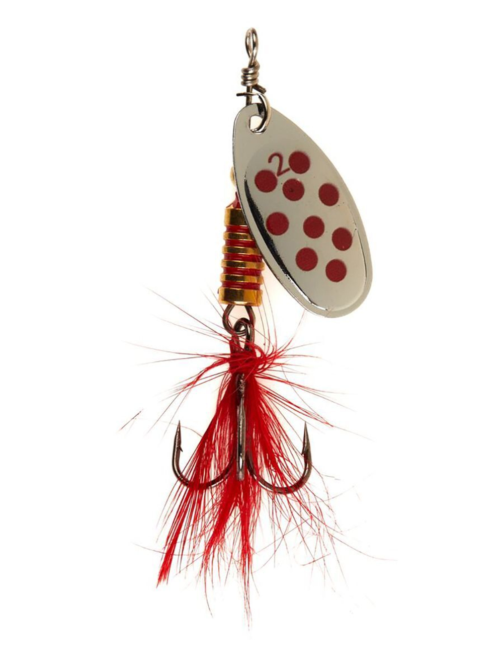 Блесна вращающаяся Lucky John SPIN X ROUND 01 3,5г FT (5шт. в упк.)