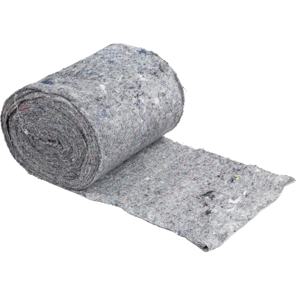 Ветошь 180гр+/-10% 50м бухта ХПП серое 2,5 мм строчка