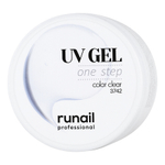 Runail Однофазный УФ-гель (цвет: прозрачный), 56г №3742