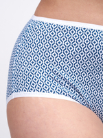 Трусы женские с высокой посадкой SWAN FULL BRIEF/ BLUE