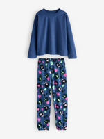 Пижама для девочки Next Q96-921, 3 шт., Розовый, Мятный, Темно-синий