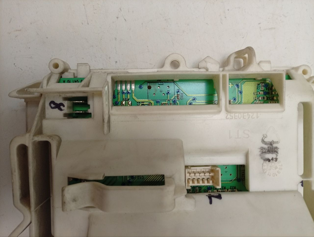 EWT1221 кт12 Электронный модуль с индикацией для стиральной машины Electrolux 146491700 б/у