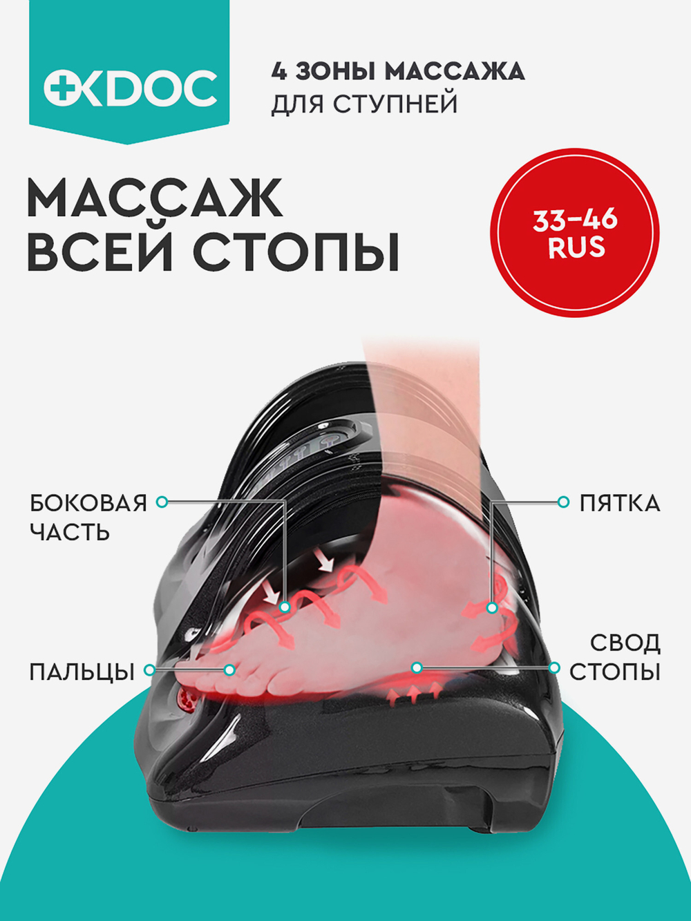 Массажер для ног OKDOC