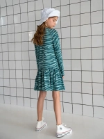 Платье для девочки с длинным рукавом